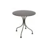 MBM Boulevard Tisch Ø65cm Schmiedeeisen Marone Antik -Gartenmöbelgeschäft 10000341 1