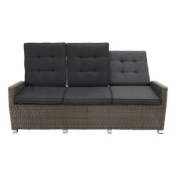 Ploß Rocking Comfort Gartensofa Geflecht Grau-Braun-Meliert/Anthrazit 14 Ploß Rocking Comfort Gartensofa Geflecht Grau-Braun-Meliert/Anthrazit -Gartenmöbelgeschäft 1001025 4