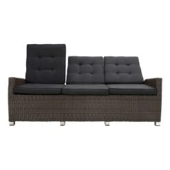Ploß Rocking Comfort Gartensofa Geflecht Grau-Braun-Meliert/Anthrazit 15 Ploß Rocking Comfort Gartensofa Geflecht Grau-Braun-Meliert/Anthrazit -Gartenmöbelgeschäft 1001025 5