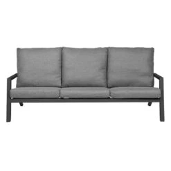 Siena Garden Belia 3-Sitzersofa Aluminium Inklusive Kissen Charcoal Grey/Anthrazit 13 Siena Garden Belia 3-Sitzersofa Aluminium Inklusive Kissen Charcoal Grey/Anthrazit -Gartenmöbelgeschäft 1001806 2