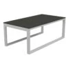 Sieger Melbourne Loungetisch 110x60cm Aluminium/Glas Graphit/Eisengrau -Gartenmöbelgeschäft 1006888 1