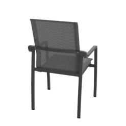 Sieger Yara Stapelsessel Aluminium/Textilux® Eisengrau/Silbergrau -Gartenmöbelgeschäft 1007086 3