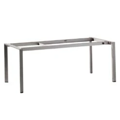 Sieger Gartentisch-Gestell 180/235/290x100cm Aluminium Eisengrau