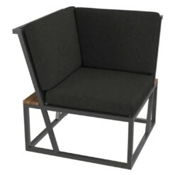 Sieger Havanna Eck-/Endmodul Aluminium/Sunproof Eisengrau/Grau -Gartenmöbelgeschäft 1024961 2