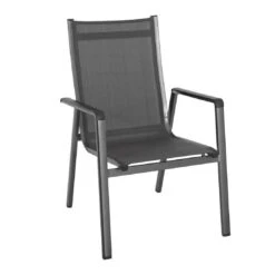 MWH Elements Gartenmöbelset 7-teilig Mit Alutapo Gartentisch 160x95cm Eisengrau/Anthrazit -Gartenmöbelgeschäft 1025027 4