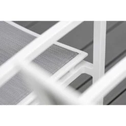 Stern Skelby Stapelsessel Aluminium/Textilene Weiß/Silber -Gartenmöbelgeschäft 1027117 7