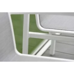 Stern Skelby Stapelsessel Aluminium/Textilene Weiß/Silber -Gartenmöbelgeschäft 1027117 8