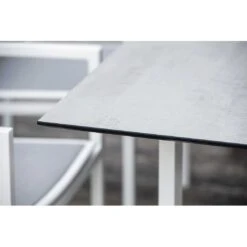 Stern Skelby Stapelsessel Aluminium/Textilene Weiß/Silber -Gartenmöbelgeschäft 1027117 9