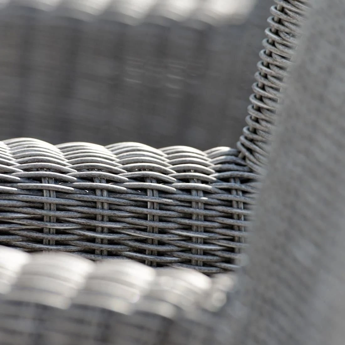 Stern Sortino Diningsessel Geflecht Basaltgrau/Seidengrau 5 Stern Sortino Diningsessel Geflecht Basaltgrau/Seidengrau – Bild 3