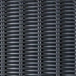 Zebra Status Dininggruppe 13-teilig Geflecht/Teak Anthrazit -Gartenmöbelgeschäft 1091907 8