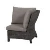 Siena Garden Corido Eckmodul Alu/Geflecht Inkl. Kissen Matt Anthrazit/Charcoal-Grey/Taupe -Gartenmöbelgeschäft 1094437 1