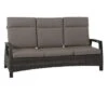 Siena Garden Corido Gartensofa Aluminium/Geflecht Inkl Kissen Matt Anthrazit/Charcoal-Grey/Taupe -Gartenmöbelgeschäft 1094690 1