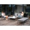 Stern Greta Loungeset 4-tlg. Aluminium/Rope Inklusive Kissen Anthrazit/Platin/Seidengrau -Gartenmöbelgeschäft 1094712 1