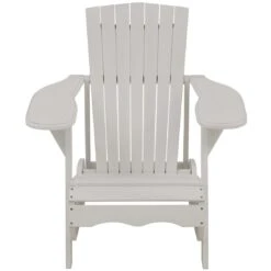 OUTLIV. Classic Adirondack Sessel Akazie Fresh White -Gartenmöbelgeschäft 1095856 3