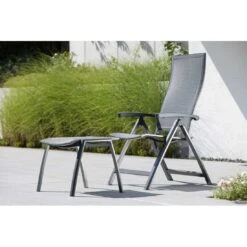 Stern Kari Hocker Aluminium/Textilene Anthrazit/Karbon -Gartenmöbelgeschäft 1107945 2