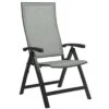 Stern Kari Klappsessel Aluminium/Textilene Anthrazit/Silber -Gartenmöbelgeschäft 1108044 1