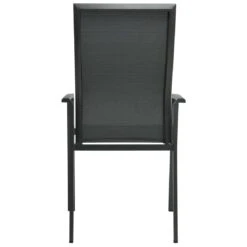 Stern Kari Hochlehner-Stapelsessel Aluminium/Textilene Anthrazit/Karbon -Gartenmöbelgeschäft 1109122 6