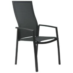 Stern Kari Hochlehner-Stapelsessel Aluminium/Textilene Anthrazit/Karbon -Gartenmöbelgeschäft 1109122 9