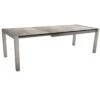 Stern Ausziehtisch 174/214/254x90 Cm Edelstahl/Silverstar Silber/Vintage Stone -Gartenmöbelgeschäft 1109320 1