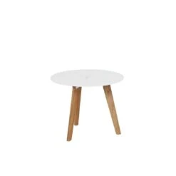 Siena Garden Alba Beistelltisch Teak/Aluminium Weiß -Gartenmöbelgeschäft 1118252 3 1