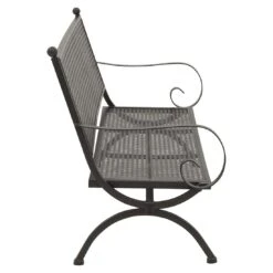 MBM Romeo Lounge Bank Gartenbank Schmiedeeisen Marone Antik 10 MBM Romeo Lounge Bank Gartenbank Schmiedeeisen Marone Antik -Gartenmöbelgeschäft 1180743 3