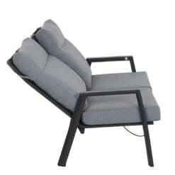 Siena Garden Valencia Gartensofa Aluminium/Rantox-Gewebe Anthrazit Matt/Grau 14 Siena Garden Valencia Gartensofa Aluminium/Rantox-Gewebe Anthrazit Matt/Grau -Gartenmöbelgeschäft 1185913 6