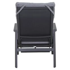 Siena Garden Valencia Loungesessel Aluminium/Ranotex®-Gewebe Anthrazit Matt/Grau -Gartenmöbelgeschäft 1185968 5