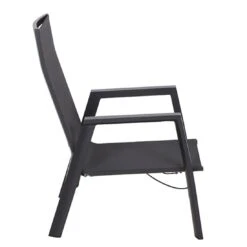 Siena Garden Valencia Loungesessel Aluminium/Ranotex®-Gewebe Anthrazit Matt/Grau -Gartenmöbelgeschäft 1185968 6