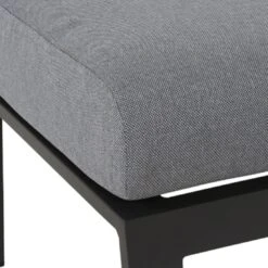 Siena Garden Valencia Loungehocker Aluminium/Ranotex®-Gewebe Anthrazit Matt/Grau -Gartenmöbelgeschäft 1186012 3