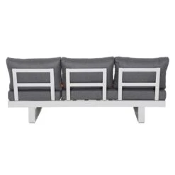 Siena Garden Avenia Loungebank 3-Sitzer Aluminium/Polypropylen Weiß Matt/Grau 23 Siena Garden Avenia Loungebank 3-Sitzer Aluminium/Polypropylen Weiß Matt/Grau -Gartenmöbelgeschäft 1186914 5
