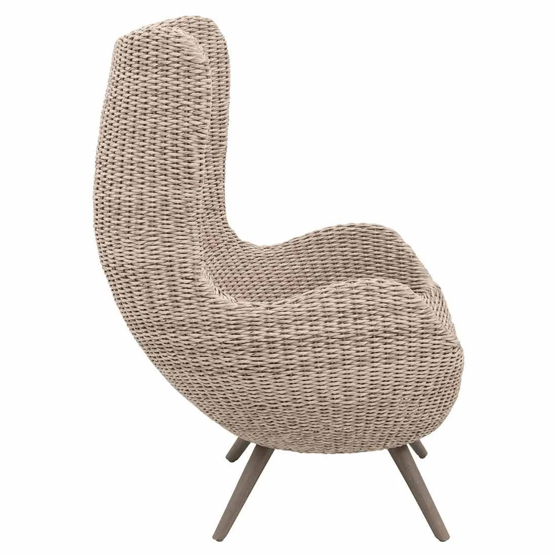 MBM Ocean Loungesessel Resysta/Twist-Geflecht Oyster/Stone Grey 4 MBM Ocean Loungesessel Resysta/Twist-Geflecht Oyster/Stone Grey – Bild 2