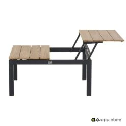 Apple Bee Pebble Beach Ecklounge 5-tlg. Aluminium/Bee Wett Black/Olive Green 17 Apple Bee Pebble Beach Ecklounge 5-tlg. Aluminium/Bee Wett Black/Olive Green -Gartenmöbelgeschäft 1196022 8