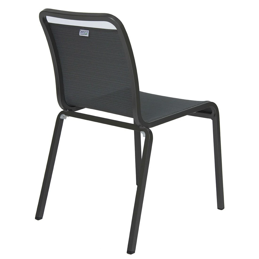 Stern Oskar Stapelstuhl Aluminium/Textilene Anthrazit/Karbon 9 Stern Oskar Stapelstuhl Aluminium/Textilene Anthrazit/Karbon – Bild 7