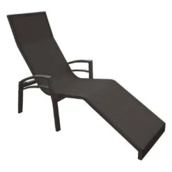 Stern Balance 2 Relaxliege Aluminium/Textilene Anthrazit/Karbon