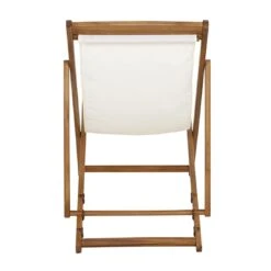 Siena Garden Aviro Liegestuhl Akazie/Polyester Natur/Ecru -Gartenmöbelgeschäft 1204448 4