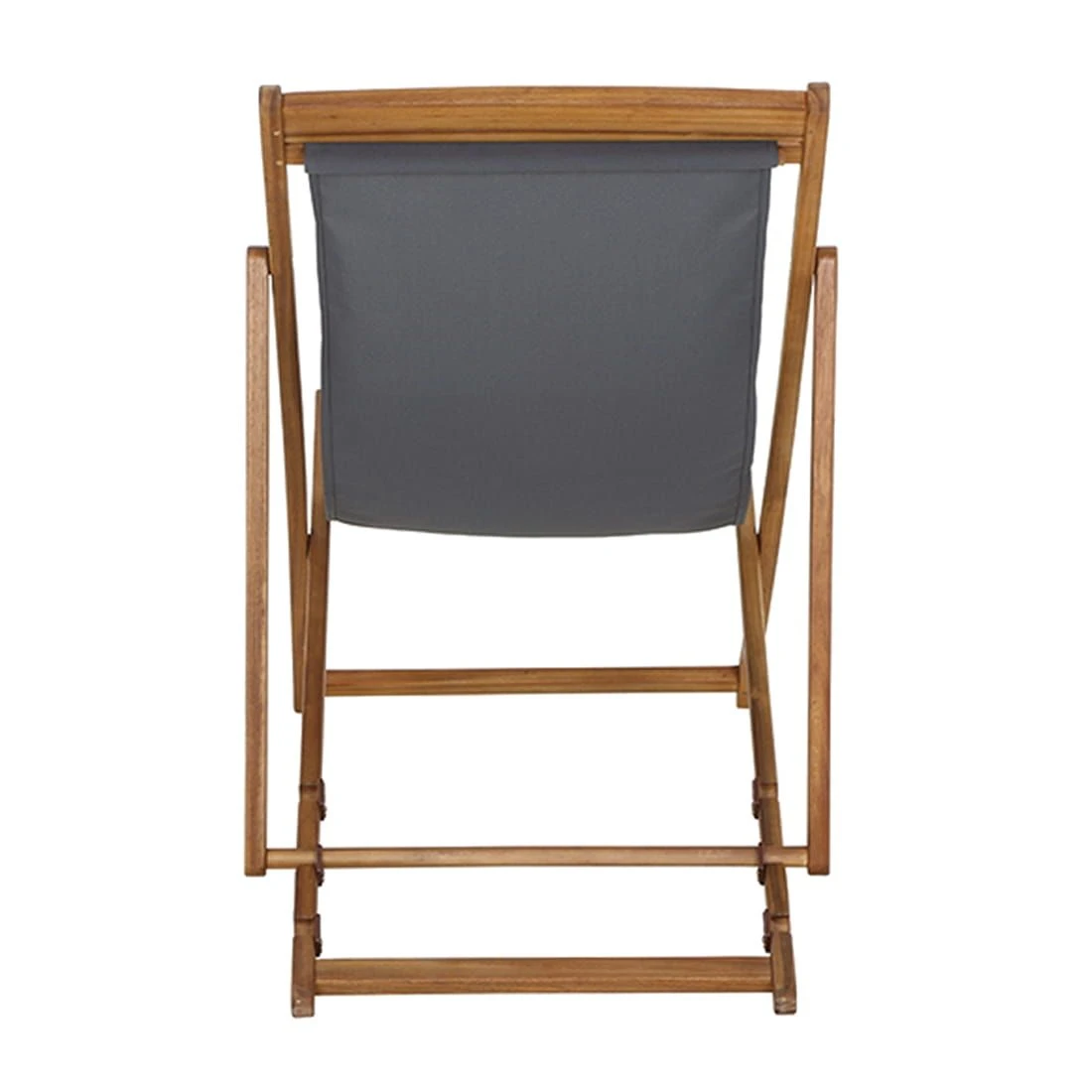 Siena Garden Aviro Liegestuhl Akazie/Polyester Natur/Grau 6 Siena Garden Aviro Liegestuhl Akazie/Polyester Natur/Grau – Bild 4