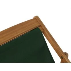 Siena Garden Aviro Liegestuhl Akazie/Polyester Natur/Grün -Gartenmöbelgeschäft 1204470 6