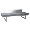 Stern New Holly Dining Gartenbank Edelstahl/Textilene Schiefergrau -Gartenmöbelgeschäft 1205515 1