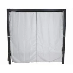 Siena Garden Waikiki Loungebett Inkl. Dach Aluminium/Textil Anthrazit/Hellgrau -Gartenmöbelgeschäft 1210696 8