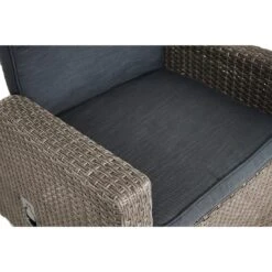 Ploß Rocking Gartensessel Geflecht/Polyester Grau-Braun-Meliert/Anthrazit 18 Ploß Rocking Gartensessel Geflecht/Polyester Grau-Braun-Meliert/Anthrazit -Gartenmöbelgeschäft 1242420 8