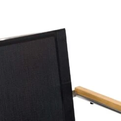 OUTLIV. Maui Freischwinger Edelstahl/Textilene Edelstahl/Schwarz -Gartenmöbelgeschäft 1246435 6