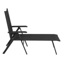 Siena Garden Solana Klappliege Aluminium/Ranotex®-Gewebe Anthrazit/Silber-Schwarz -Gartenmöbelgeschäft 1246688 4