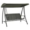 OUTLIV. Rubens Hollywoodschaukel Stahl/Textilene Carbon Black/Moosgrün -Gartenmöbelgeschäft 1247205 1