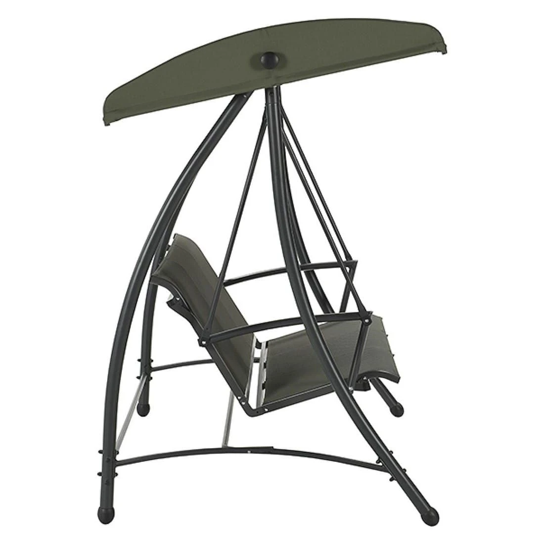 OUTLIV. Rubens Hollywoodschaukel Stahl/Textilene Carbon Black/Moosgrün 5 OUTLIV. Rubens Hollywoodschaukel Stahl/Textilene Carbon Black/Moosgrün – Bild 3