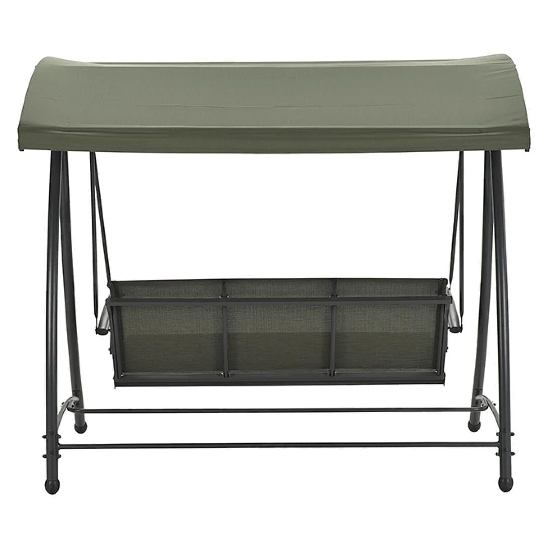 OUTLIV. Rubens Hollywoodschaukel Stahl/Textilene Carbon Black/Moosgrün 6 OUTLIV. Rubens Hollywoodschaukel Stahl/Textilene Carbon Black/Moosgrün – Bild 4