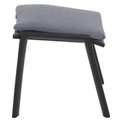 Siena Garden Valencia Hocker Aluminium/Polster Anthrazit/Salt&Pepper -Gartenmöbelgeschäft 1247623 3