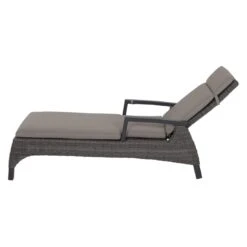 Siena Garden Corido Gartenliege Aluminium/Geflecht Matt Anthrazit/Charcoal-Grey/Taupe -Gartenmöbelgeschäft 1247645 6