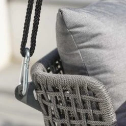 Stern Greta Schaukel Aluminium/Rope Inklusive Kissen Anthrazit/Platin/Seidengrau -Gartenmöbelgeschäft 1258722 4