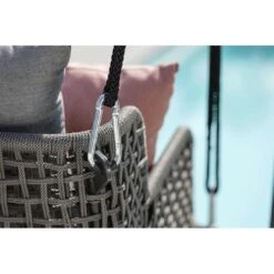 Stern Greta Schaukel Aluminium/Rope Inklusive Kissen Anthrazit/Platin/Seidengrau -Gartenmöbelgeschäft 1258722 6