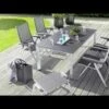 Kettler Cirrus Stapelsessel Aluminium/Outdoorgewebe Anthrazit/Anthrazit-Grau -Gartenmöbelgeschäft 1287454 v 2019
